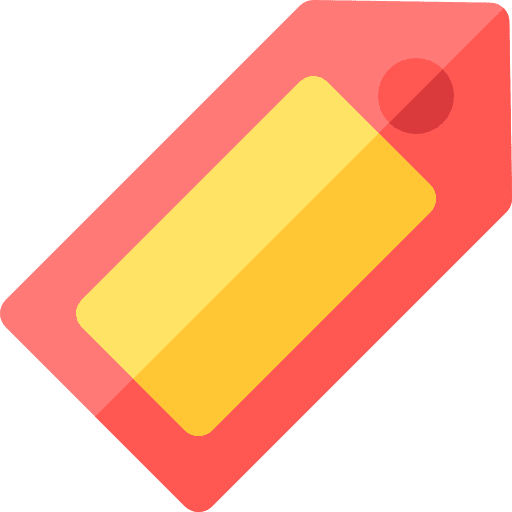 Label price seo and web label icon