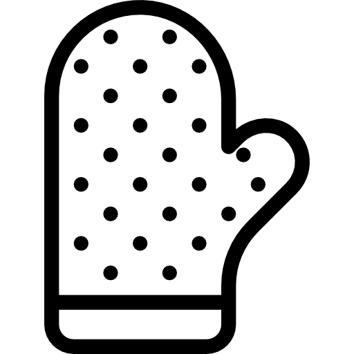 Gloves tools and utensils house things food icon Gloves tools and utensils house things food icon