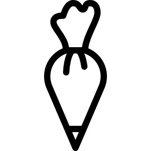 Pastry bag kitchen tools food and restaurant food icon