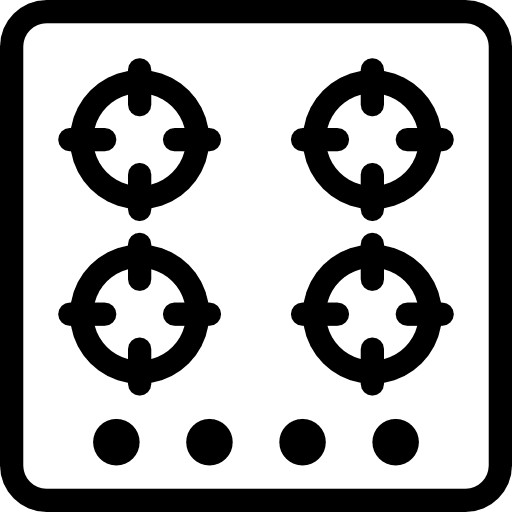 Stove furniture and household kitchen tools and utensils icon Stove furniture and household kitchen tools and utensils icon