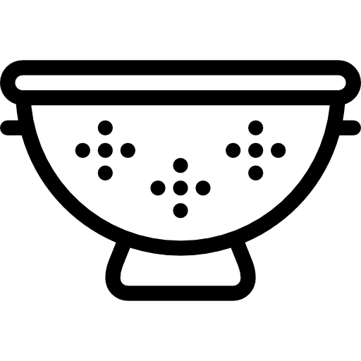 Strainer holes tools and utensils strainers icon Strainer holes tools and utensils strainers icon