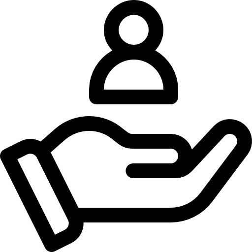 Customer web programming avatar amazon web services icon