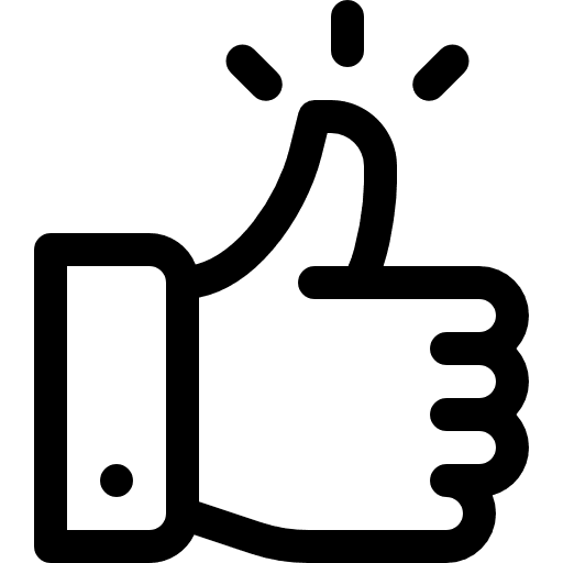 Like better acknowledge finger icon