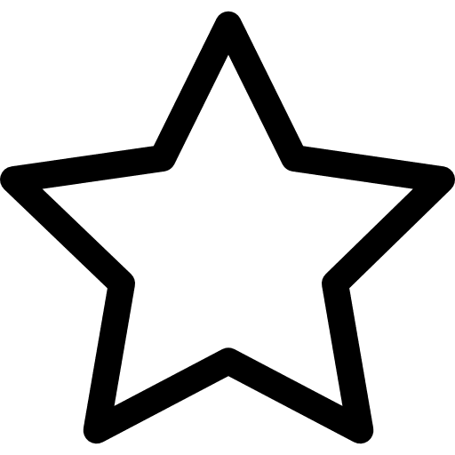 Star favourite star rate icon