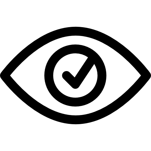 Eye visible eye visibility icon