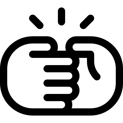 Hand shake gestures agreement hand shake icon