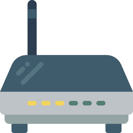 Router electronics modem network switch icon