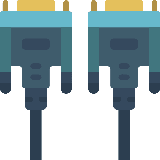 Dvi multimedia electronic dvi icon