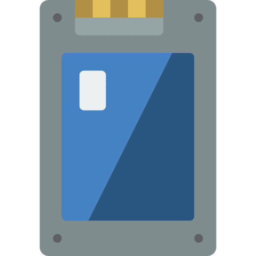Ssd ssd electronics storage icon