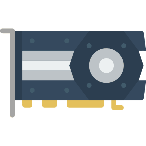 Video card video card device multimedia icon