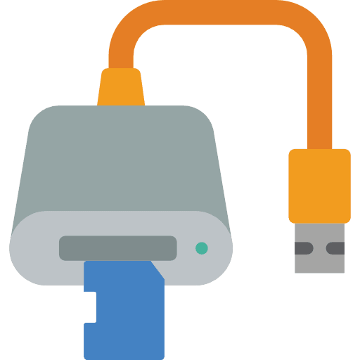 Card reader electronics card reader computer icon