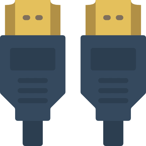 Hdmi multimedia electronic technology icon