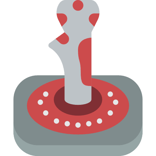Joystick gamepad technology electronic icon
