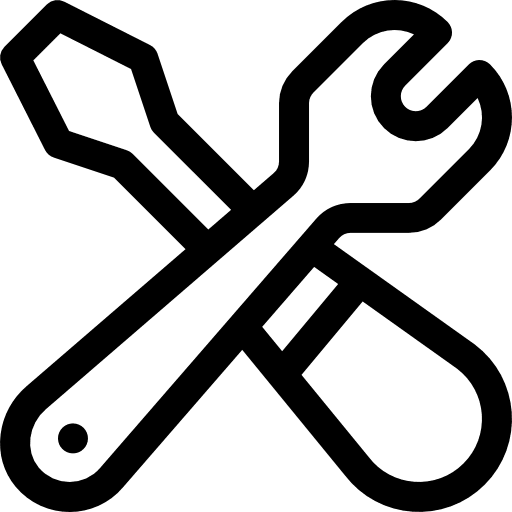 Repair improvement tools settings icon