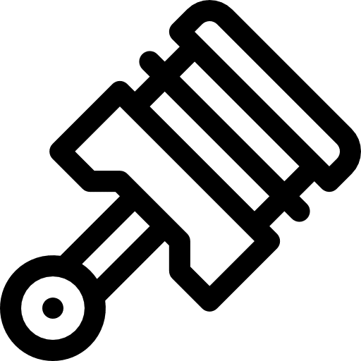 Pistons construction and tools pistons transportation icon Pistons construction and tools pistons transportation icon