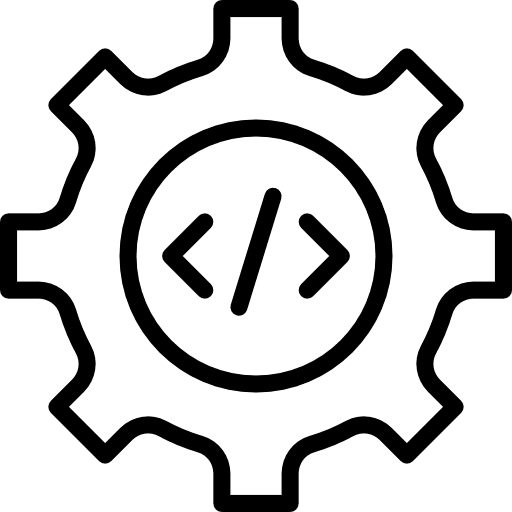 Configuration coding ui development icon