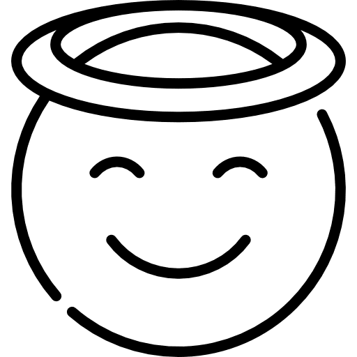 Angel emoticons angel emoji icon