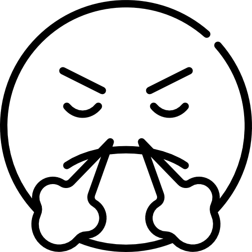 Angry emoji smileys emoticons icon