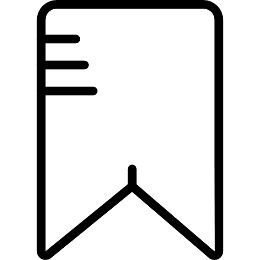 Bookmark tag insignia ui icon