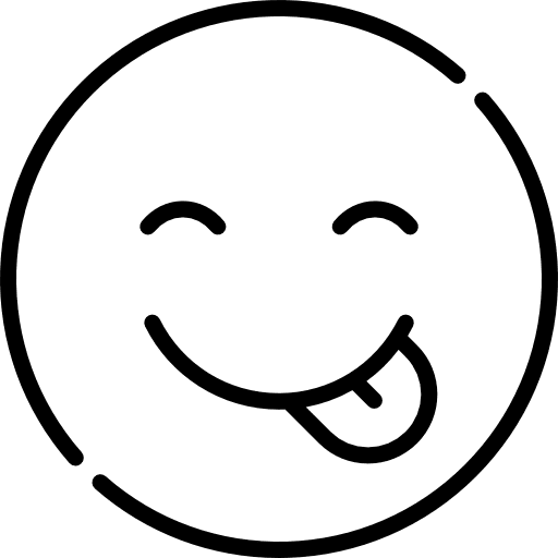 Tongue feelings taste emoji icon