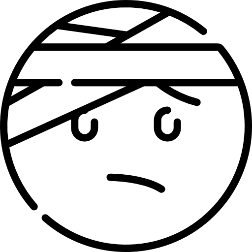 Injured feelings injured smileys icon