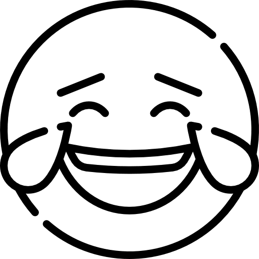 Laughing emoji feelings emoticons icon