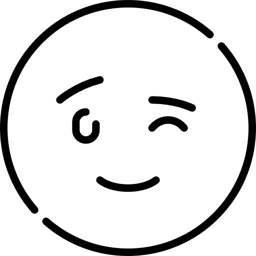 Wink emoticons emoji feelings icon