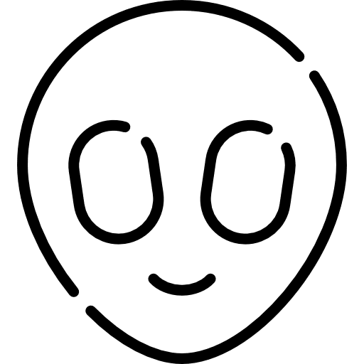 Alien alien smileys feelings icon