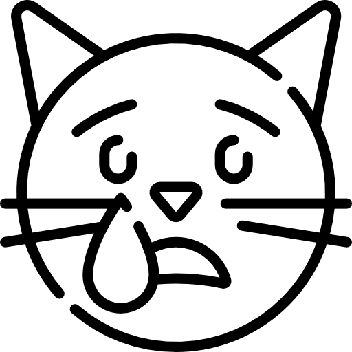 Cat feelings emoji emoticons icon