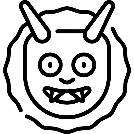 Demon emoji feelings smileys icon