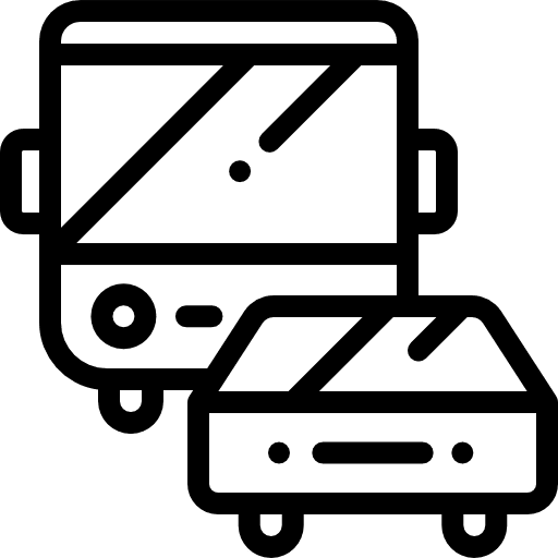 Traffic vehicle automobile transportation icon