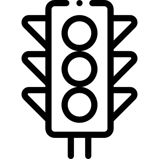 Traffic light light buildings traffic light icon Traffic light light buildings traffic light icon