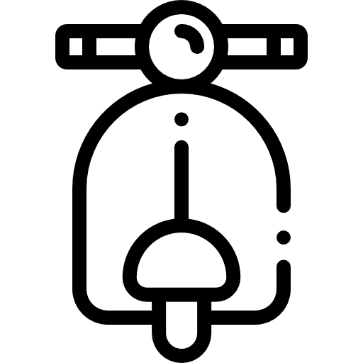 Motorbike vespa motorcycle transport icon Motorbike vespa motorcycle transport icon