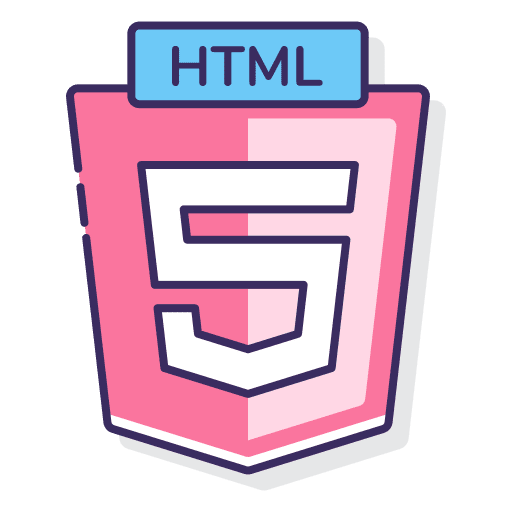 Html 5 html 5 logotype social network icon