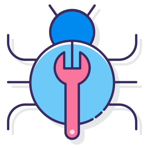 Bug debug bug debugging icon
