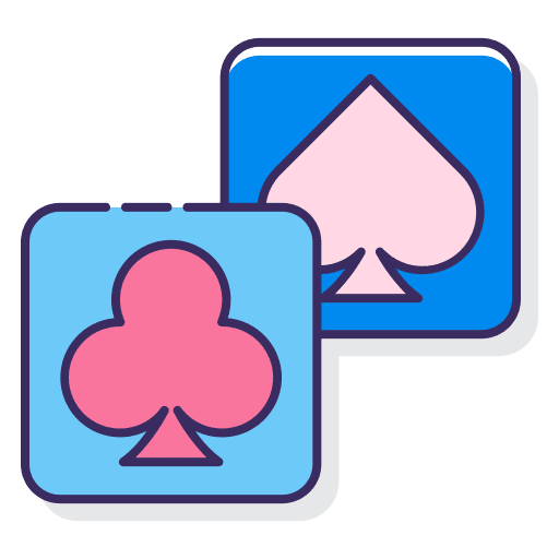 Icons poker shapes and symbols spades icon