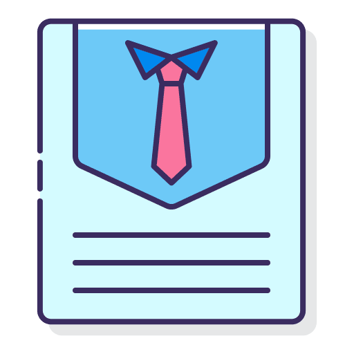 Professional planing interface business icon