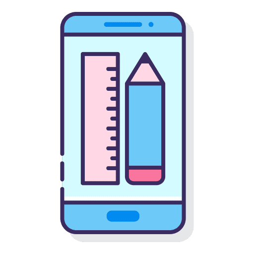 Ui design art and design electronics edit tools icon