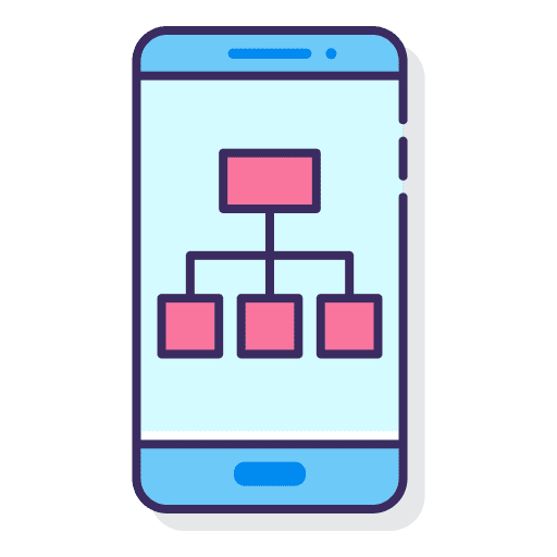 Ux design seo and web electronics user icon