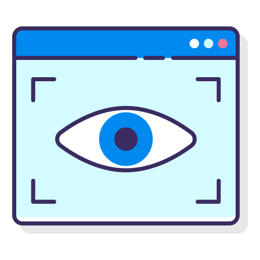 Viewport target view electronics icon