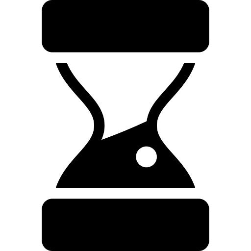 Hourglass tolerance business and finance skill icon