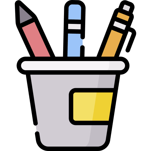 Stationery education business and finance construction and tools icon Stationery education business and finance construction and tools icon