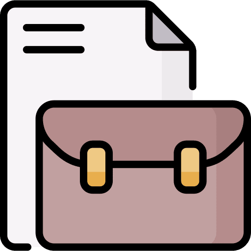Document interface archive business and finance icon Document interface archive business and finance icon