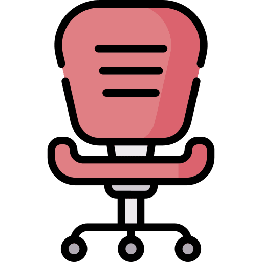 Office chair comfortable business and finance office chair icon Office chair comfortable business and finance office chair icon