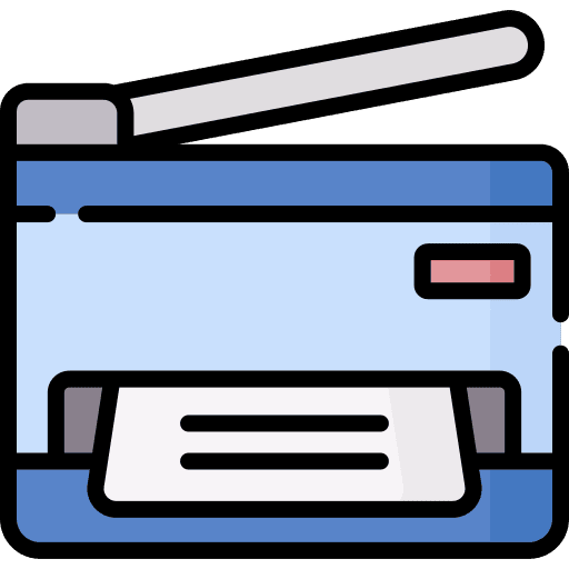 Printer ink business and finance technology icon Printer ink business and finance technology icon