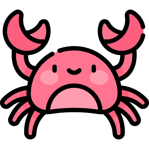 Crab animals crab life icon