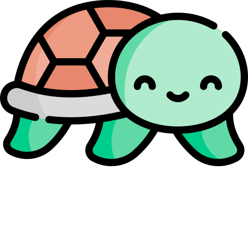 Turtle wild life animals aquatic icon