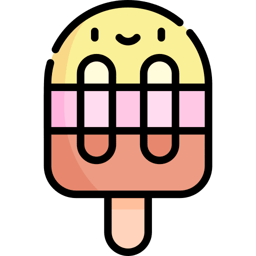 Popsicle ice cream popsicle sweet icon