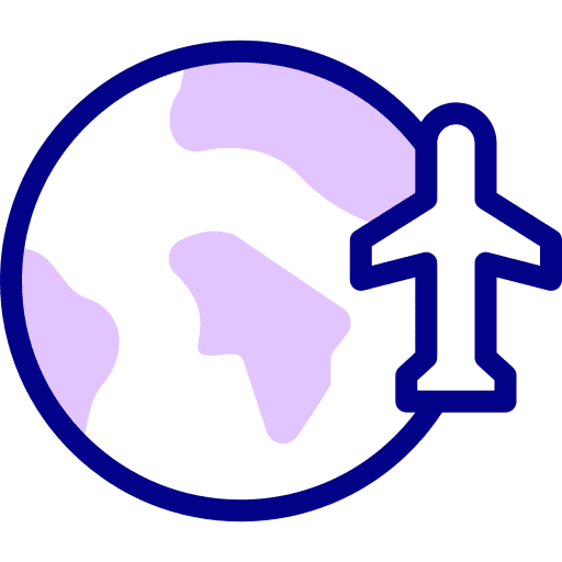 Earth globe world travel earth globe icon