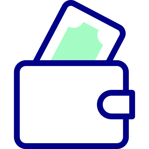 Wallet wallet money payment icon